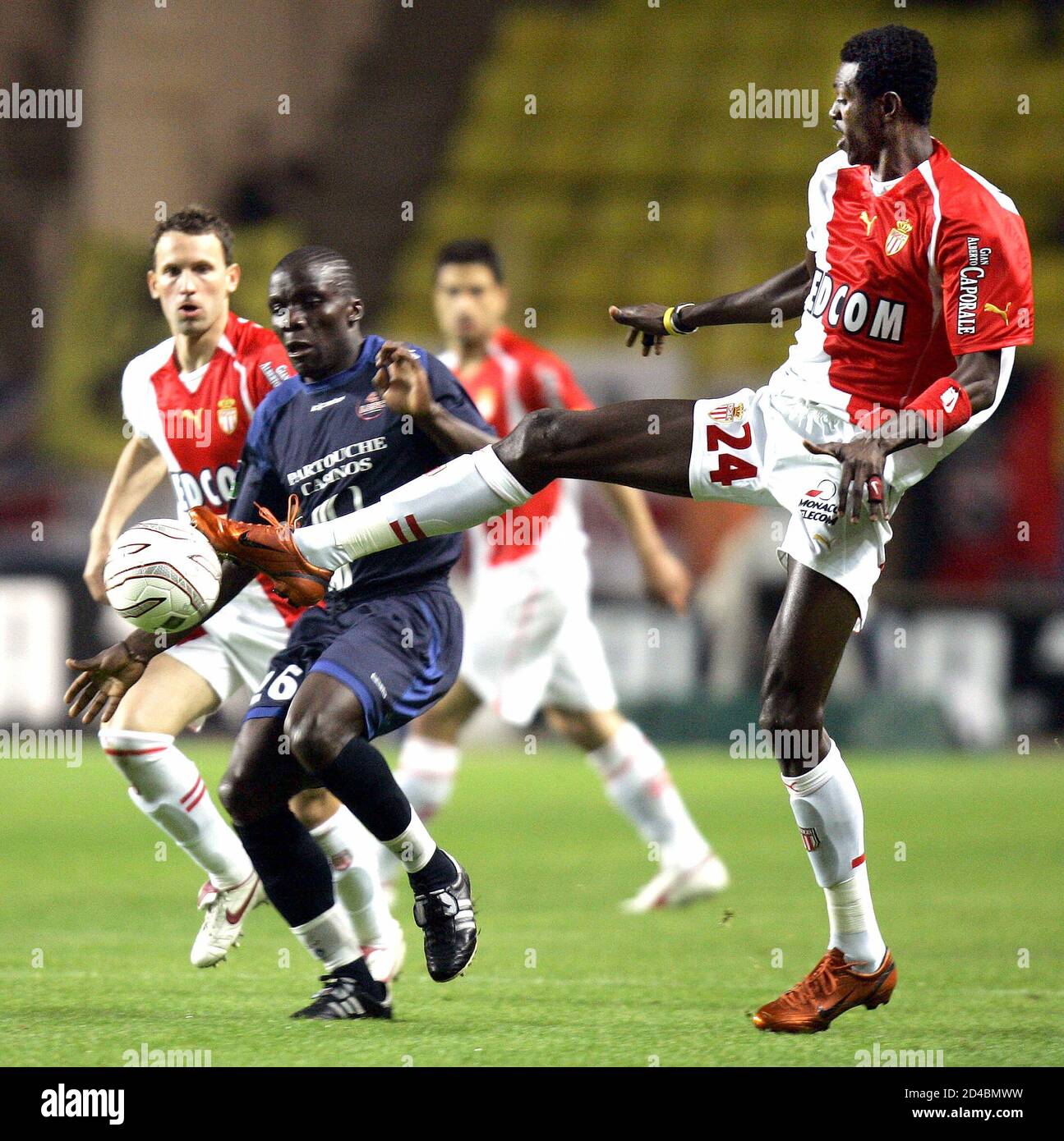 Maillot football vintage AS Monaco domicile saison 2003-2004