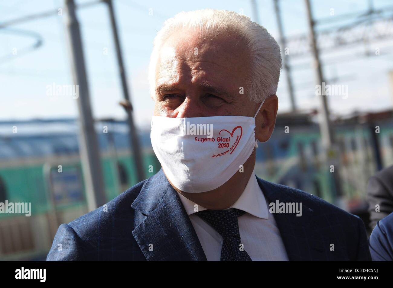 Italie, Arezzo, 29 septembre 2020 : Eugenio Giani, nouveau président de la région Toscane photo © Daiano Cristini/Sintesi/Alamy stock photo Banque D'Images