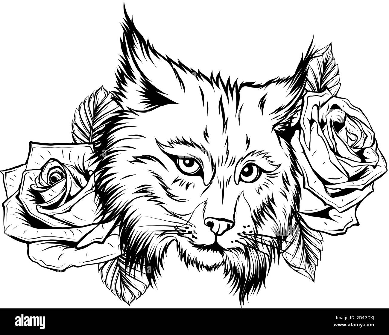 Tete De Lynx Tiree A La Main Retro Realiste Animal Isole Image Vectorielle Stock Alamy Tete De Lynx Tiree A La Main Retro Realiste Animal Isole Image Vectorielle Stock Alamy