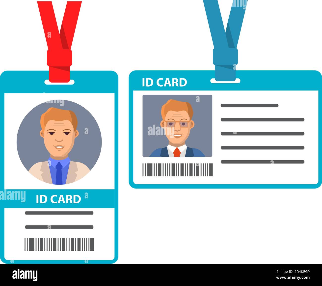 Carte D Identité Anglaise à Compléter Identity card cartoon Banque de photographies et d'images à haute  résolution - Alamy