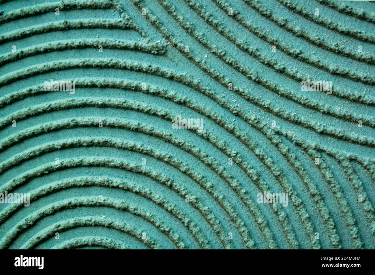 Structure de plâtre de ciment de couleur verte..plâtre de ciment Banque D'Images