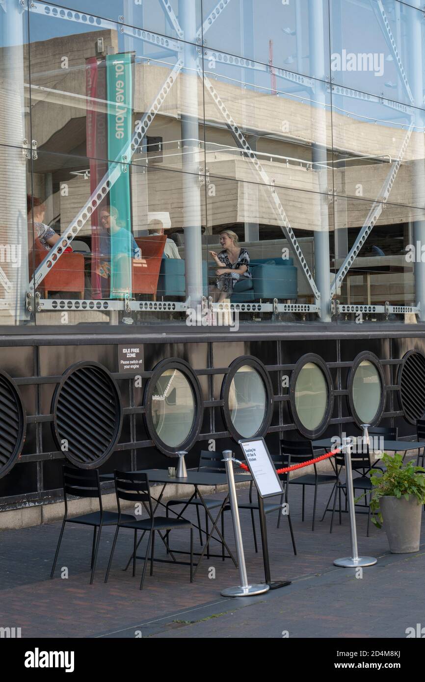 Le BFI le 17 septembre 2020 sur la rive sud de Londres au Royaume-Uni. Photo de Sam Mellish Banque D'Images