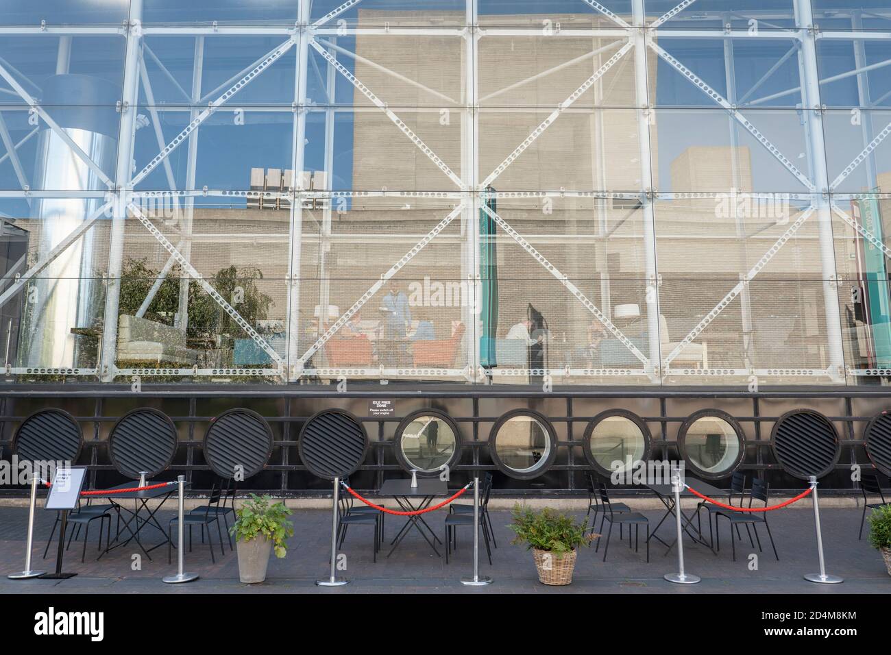 Le BFI le 17 septembre 2020 sur la rive sud de Londres au Royaume-Uni. Photo de Sam Mellish Banque D'Images