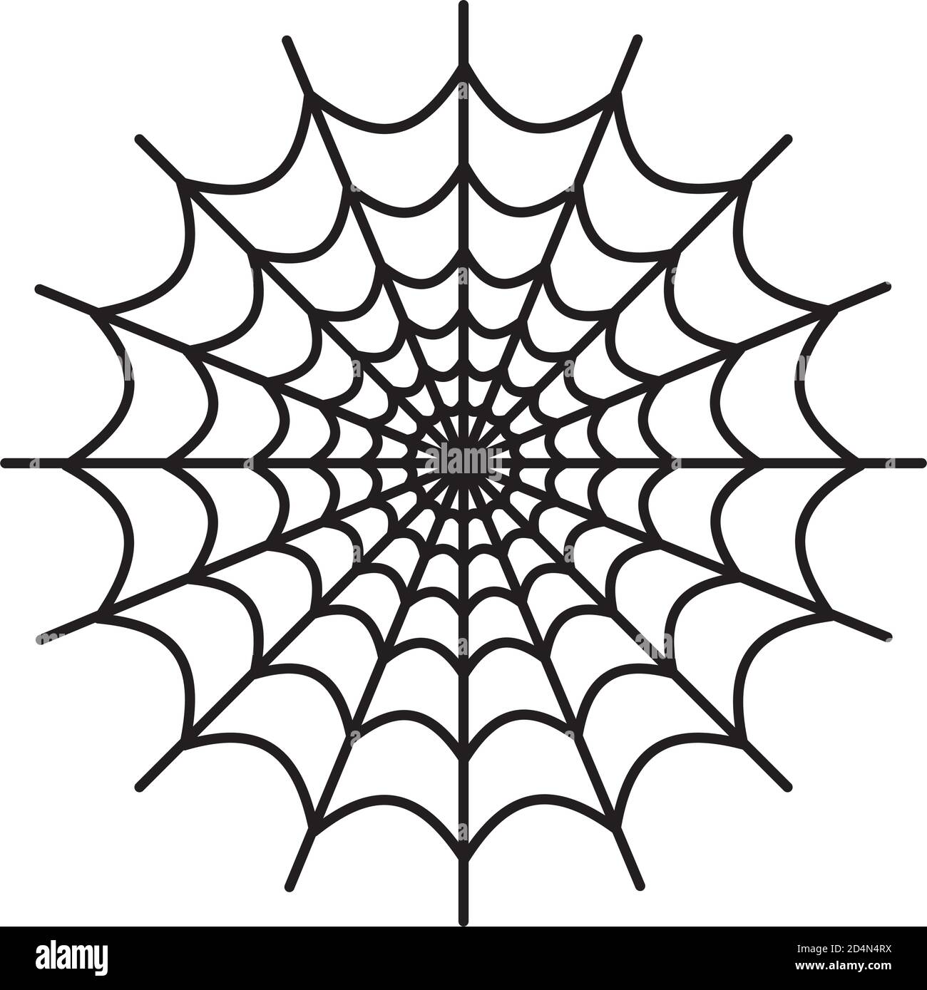 Motif D Illustration Vectoriel De Style Toile D Araignee Halloween Image Vectorielle Stock Alamy