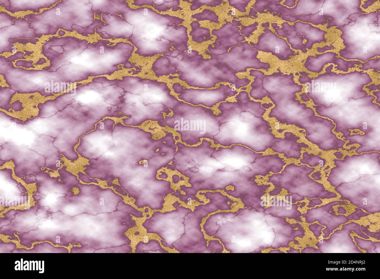 texture minuscule en or minéral sur le luxe en marbre couleur lavande arrière-plan intérieur Banque D'Images