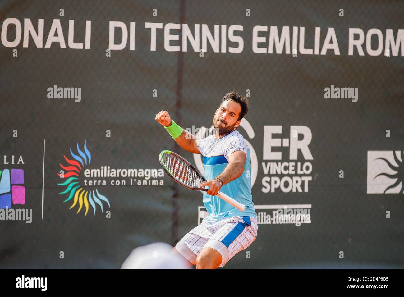 Alvatore Caruso pendant ATP Challenger 125 - Internazionali Emilia Romagna, tennis Internationals, parme, Italie, 09 Oct 2020 crédit: LM/Roberta Corradi Banque D'Images