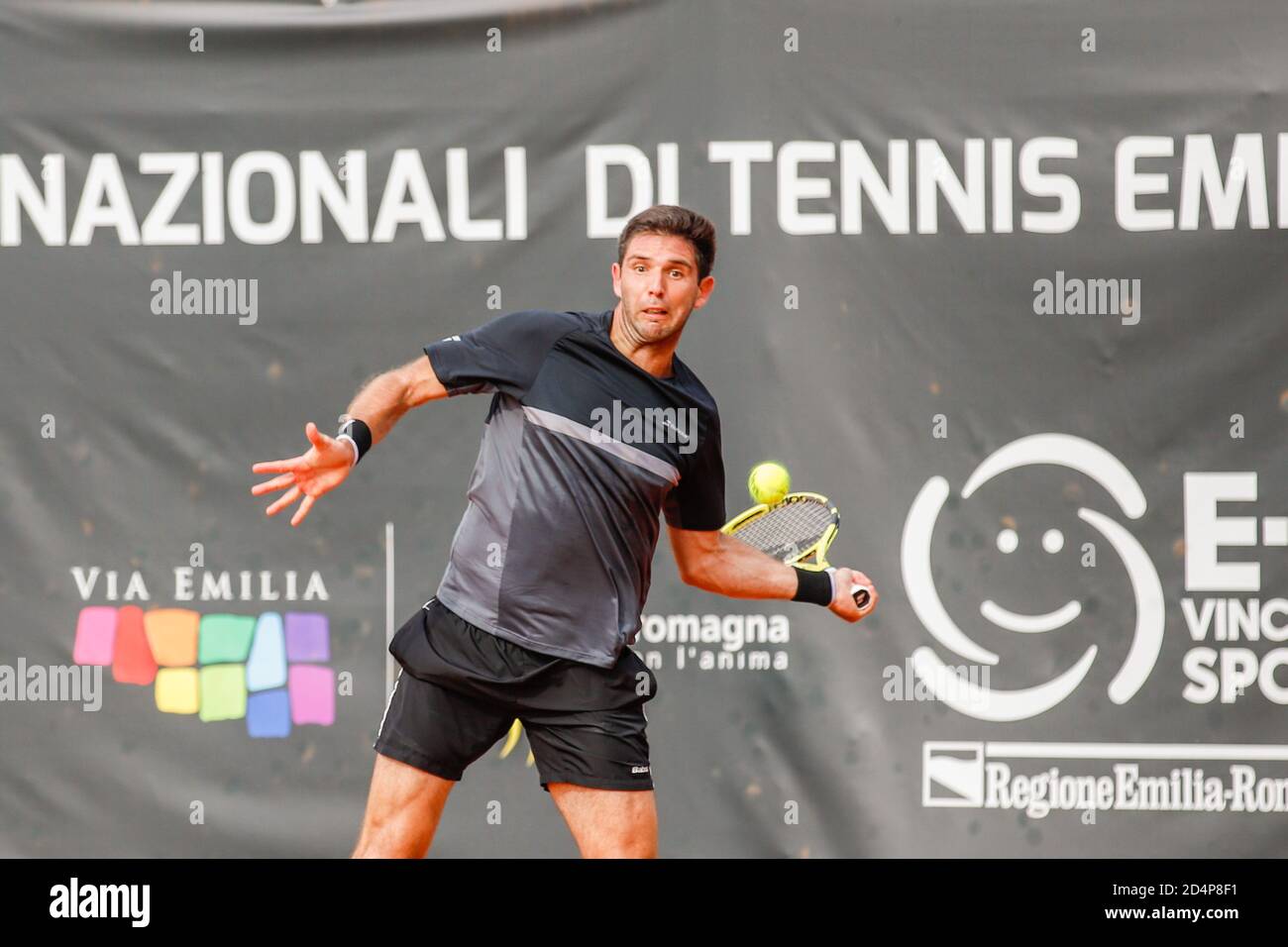 Ederico Delbonis lors de l'ATP Challenger 125 - Internazionali Emilia Romagna, tennis Internationals, parme, Italie, 09 Oct 2020 crédit: LM/Roberta Corrad Banque D'Images