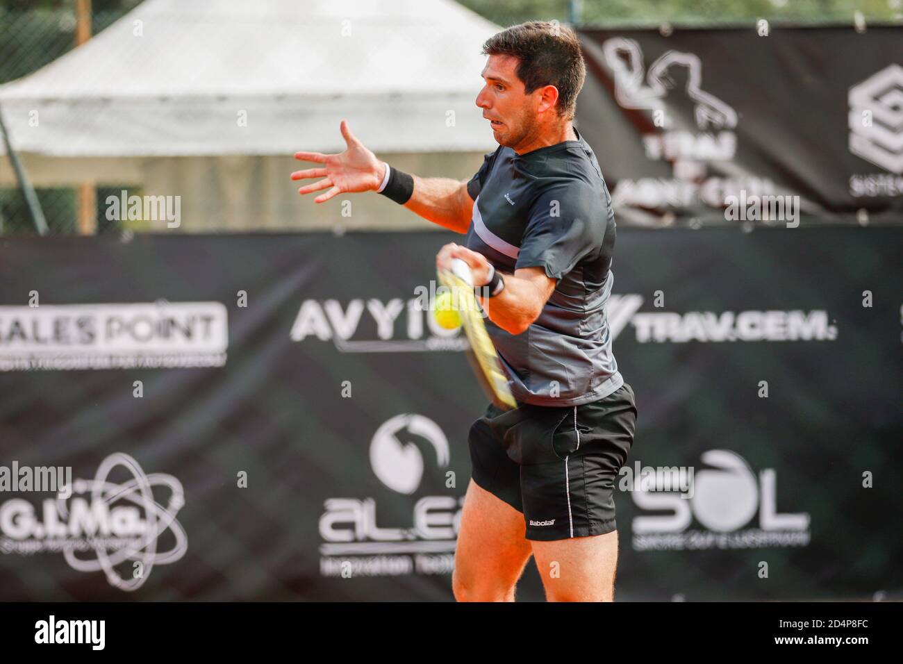 Ederico Delbonis lors de l'ATP Challenger 125 - Internazionali Emilia Romagna, tennis Internationals, parme, Italie, 09 Oct 2020 crédit: LM/Roberta Corrad Banque D'Images