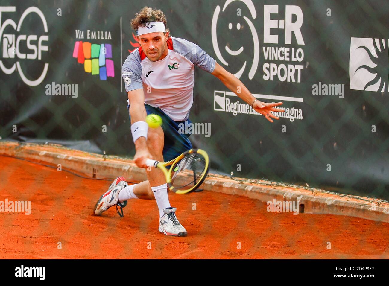 arco Cecchinato lors de l'ATP Challenger 125 - Internazionali Emilia Romagna, tennis Internationals, parme, Italie, 09 Oct 2020 crédit: LM/Roberta Corradi Banque D'Images