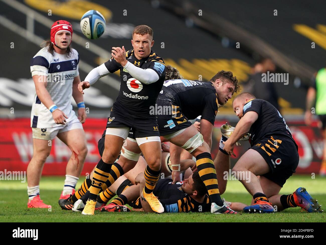 Ben Vellacott de Wasps lors du match semi-final Gallagher Premiership à la Ricoh Arena, Coventry. Banque D'Images