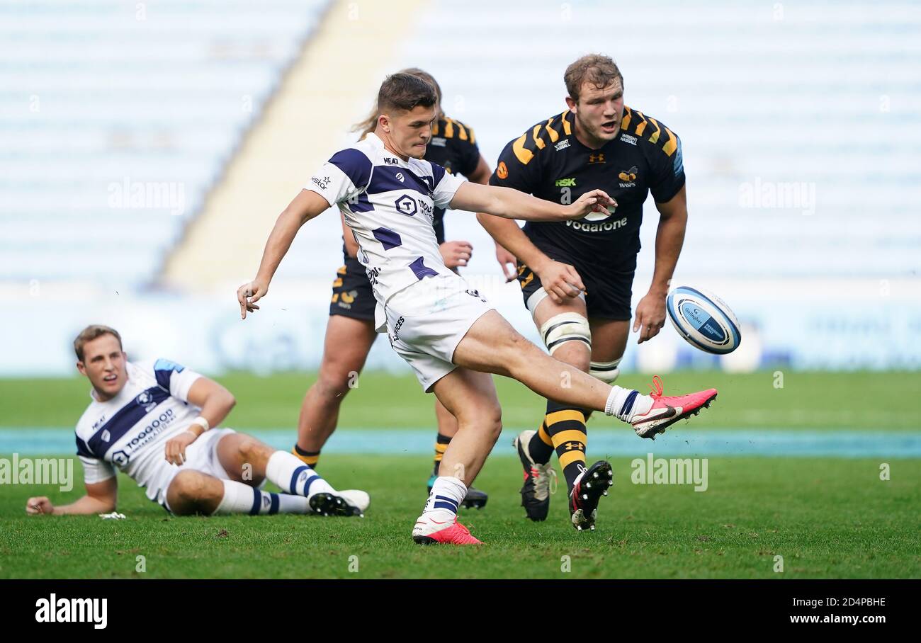 Callum Sheedy de Bristol Bears lors du match semi-final Gallagher Premiership à la Ricoh Arena, Coventry. Banque D'Images