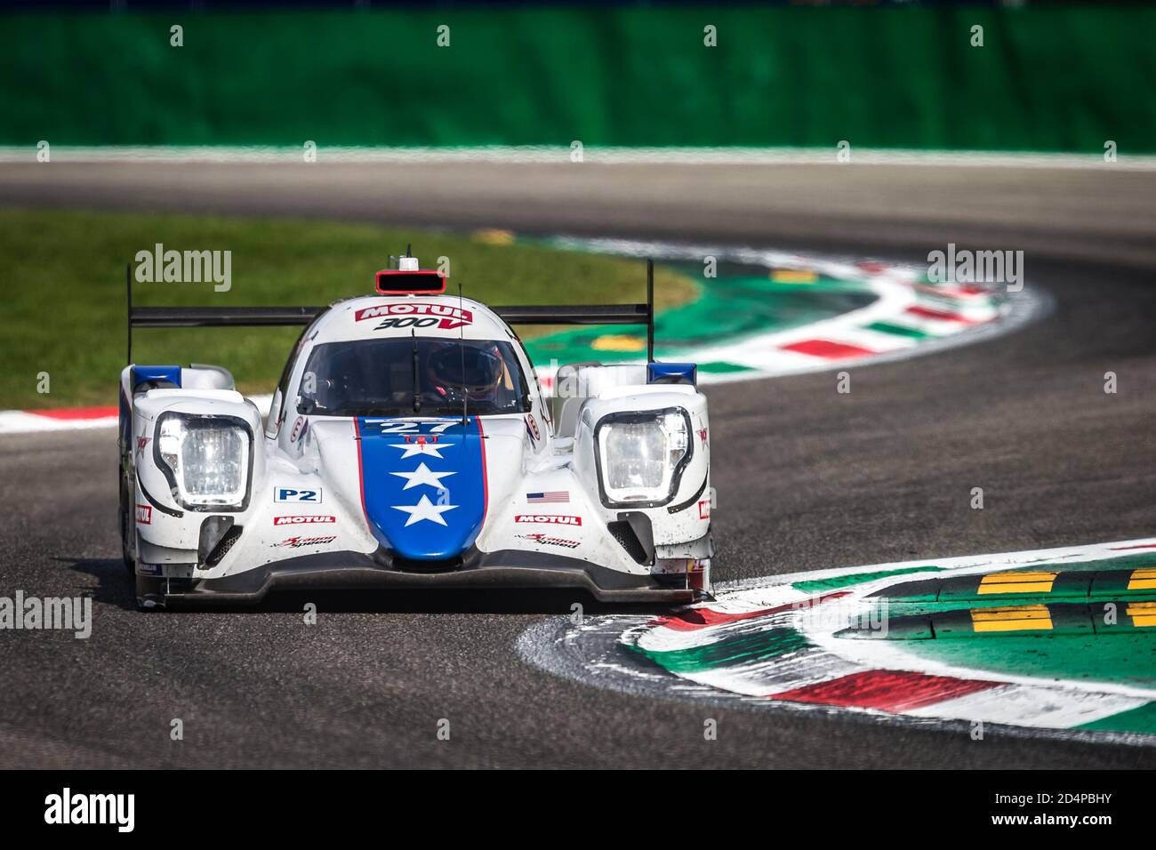 Monza, Italie. 10 octobre 2020. 27 Hedman Henrik (swe), Hanley Ben (gbr), Milesi Charles (fra), Dragonspeed USA, Oreca 07 Gibson, action pendant les 2020 4 heures de Monza, 4ème tour de la série européenne le Mans 2020, du 9 au 11 octobre 2020 sur l'Autodromo Nazionale di Monza, Italie - photo Thomas Fenetre / DPPI crédit: LM/DPPI/Thomas Fenetre/Alamy Live News Banque D'Images