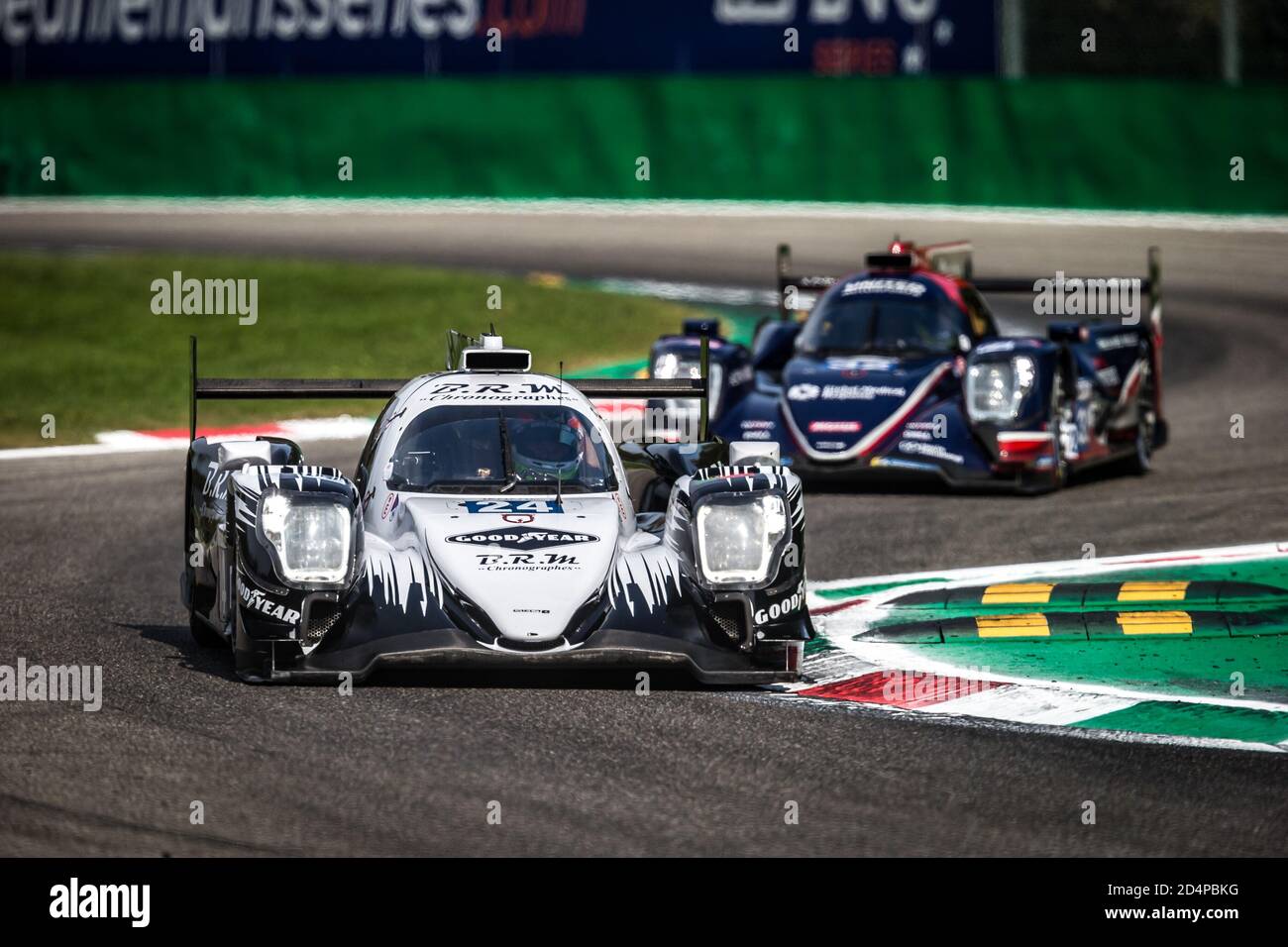 Monza, Italie. 10 octobre 2020. 24 Enqvist Henning (swe), Maini Arjun (ind), Lancaster Jon (gbr), Algarve Pro Racing, Oreca 07 Gibson, action pendant les 2020 4 heures de Monza, 4e tour de la série européenne le Mans 2020, du 9 au 11 octobre 2020 sur l'Autodromo Nazionale di Monza, Italie - photo Thomas Fenetre / DPPI crédit: LM/DPPI/Thomas Fenetre/Alamy Live News Banque D'Images