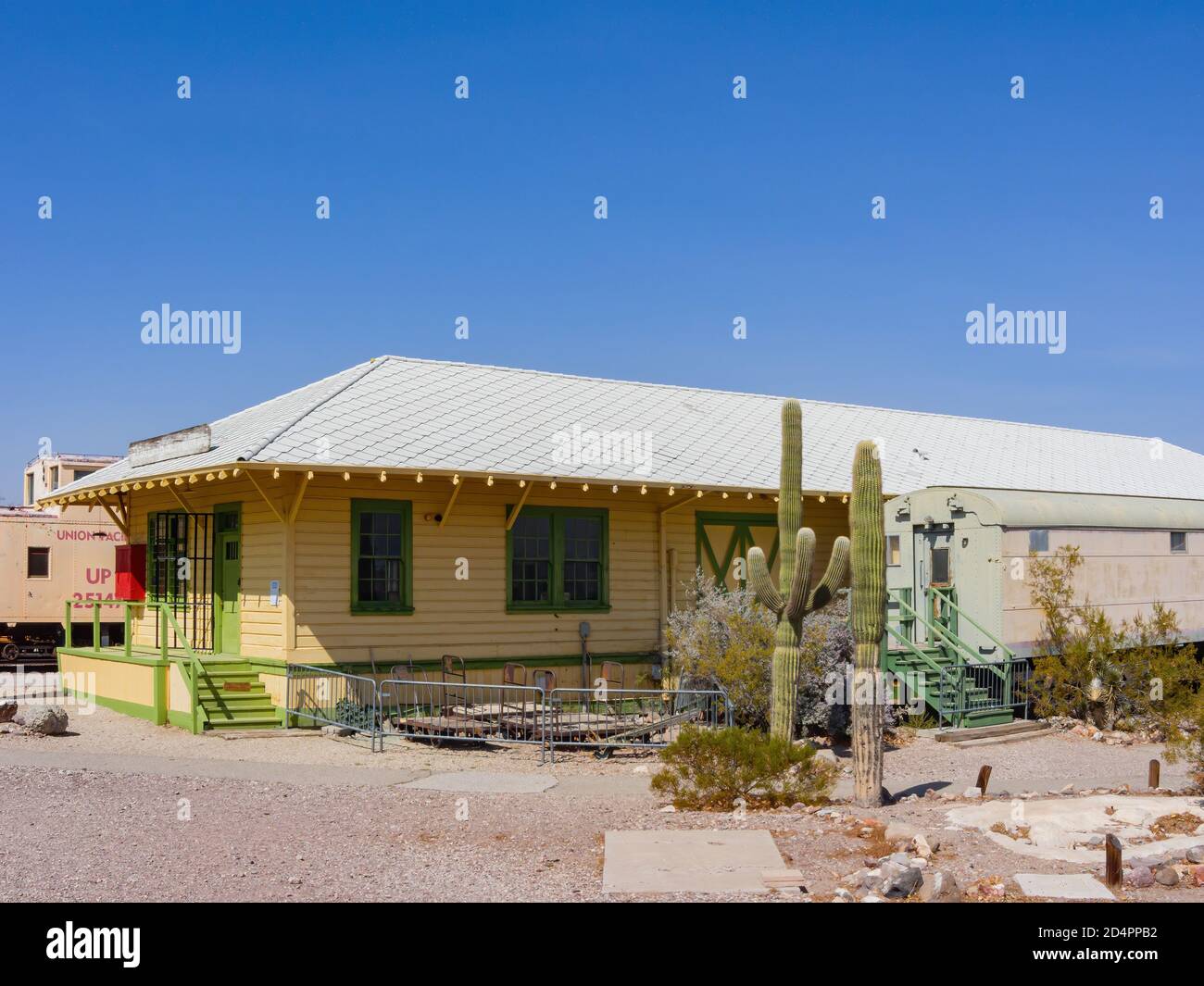 Las Vegas, 26 septembre 2020 - exposition de maisons historiques au musée du comté de Clark Banque D'Images