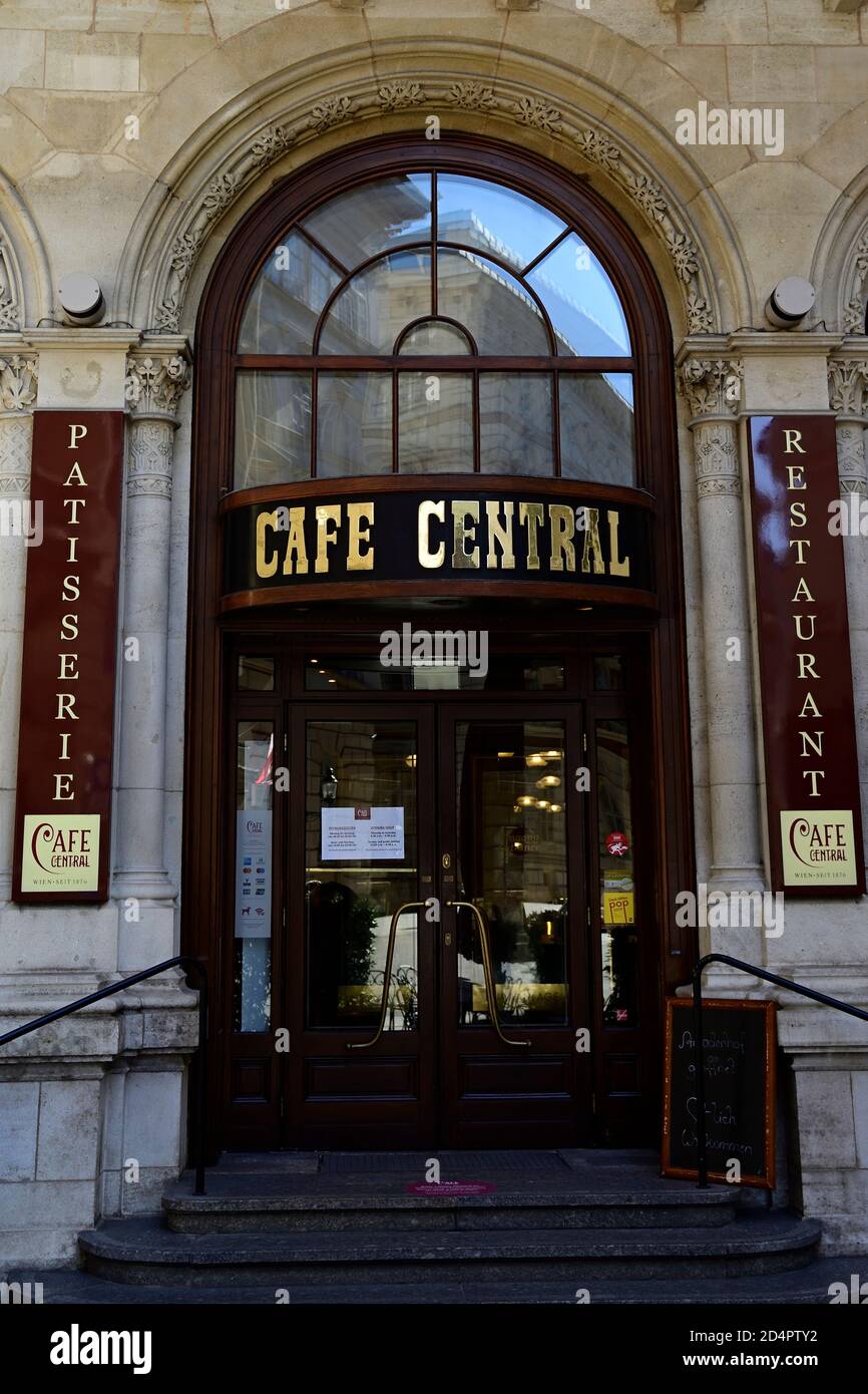 Vienne, Autriche. Café Central à Vienne Banque D'Images