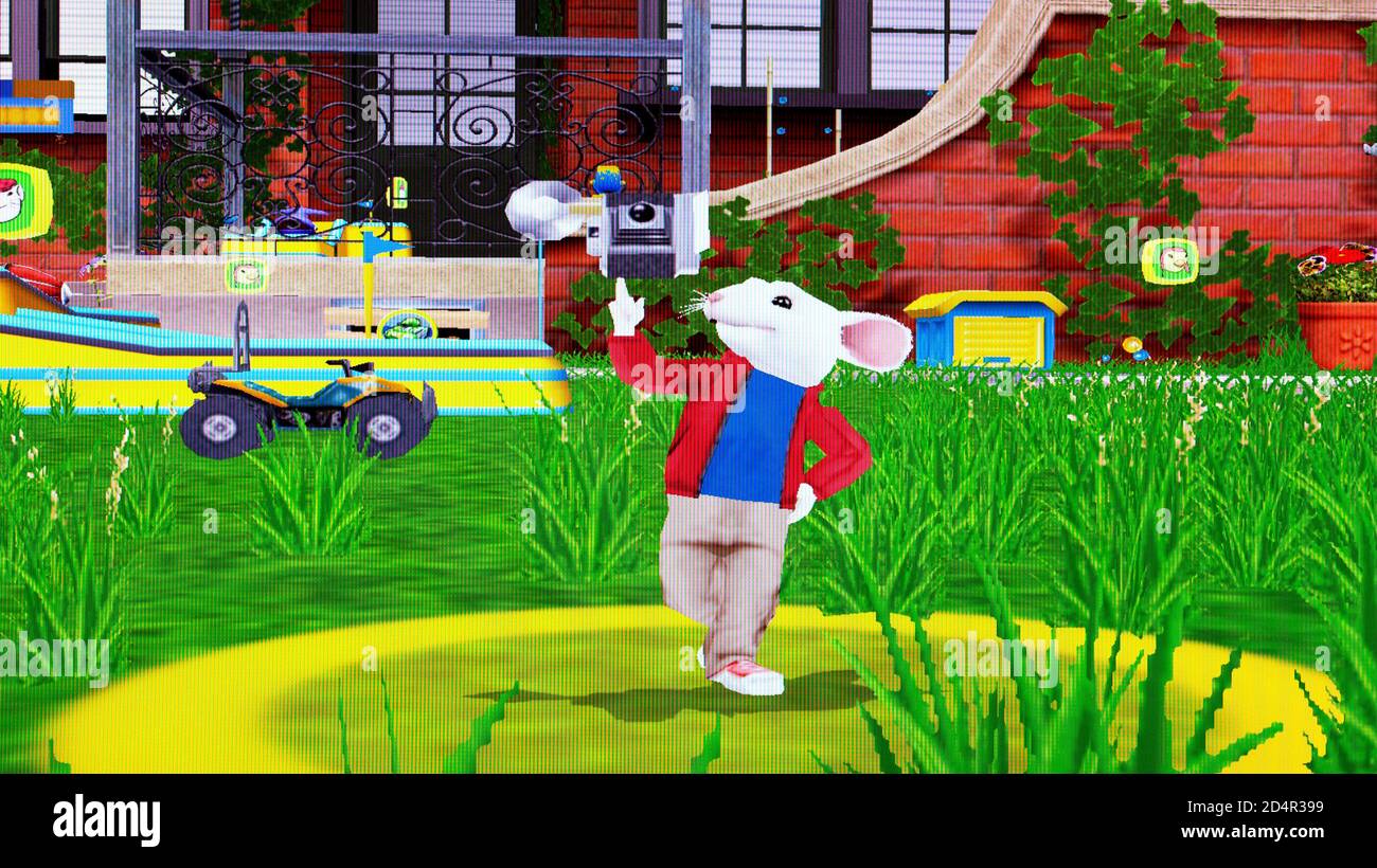 Stuart Little 3 - Big photo Adventure - Sony PlayStation 2 PS2 - usage éditorial uniquement Banque D'Images