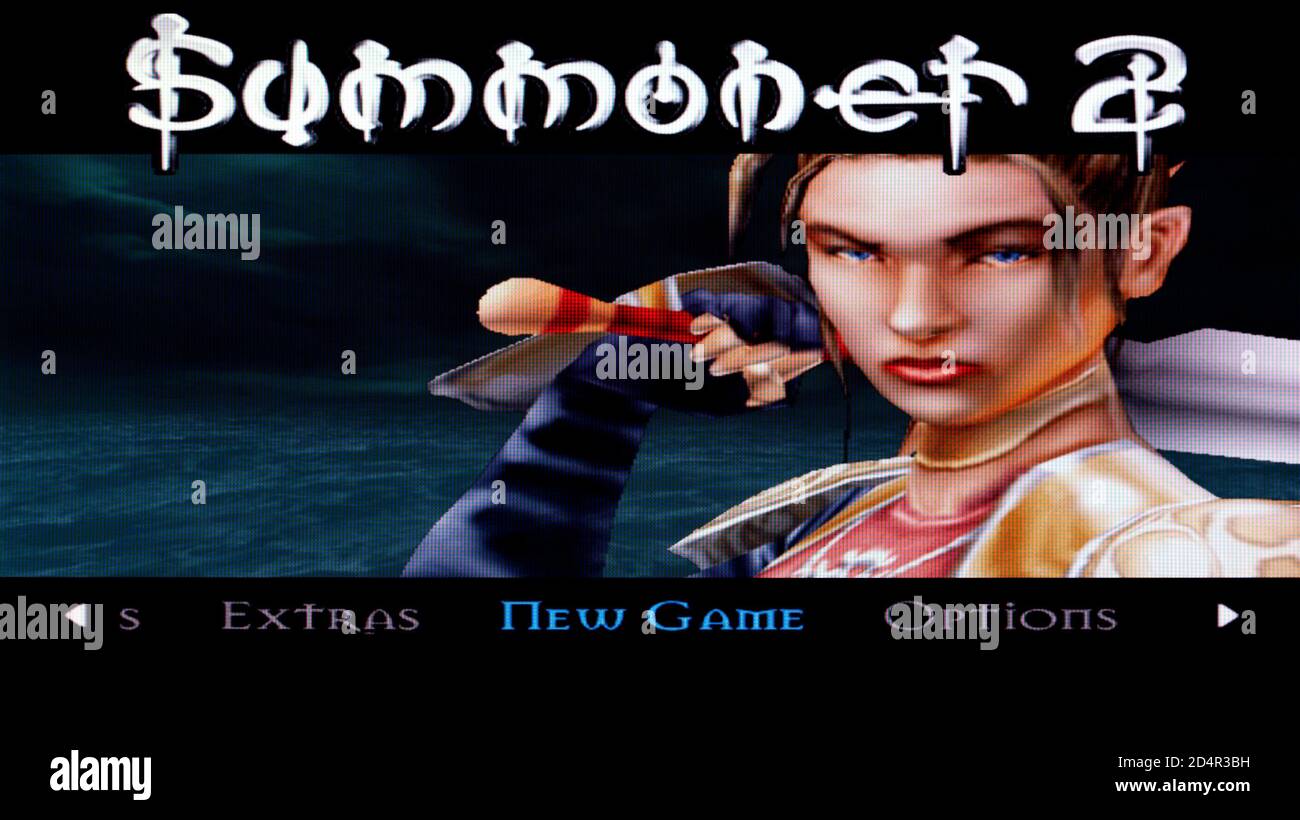 Summoner 2 - Sony PlayStation 2 PS2 - usage éditorial uniquement Banque D'Images