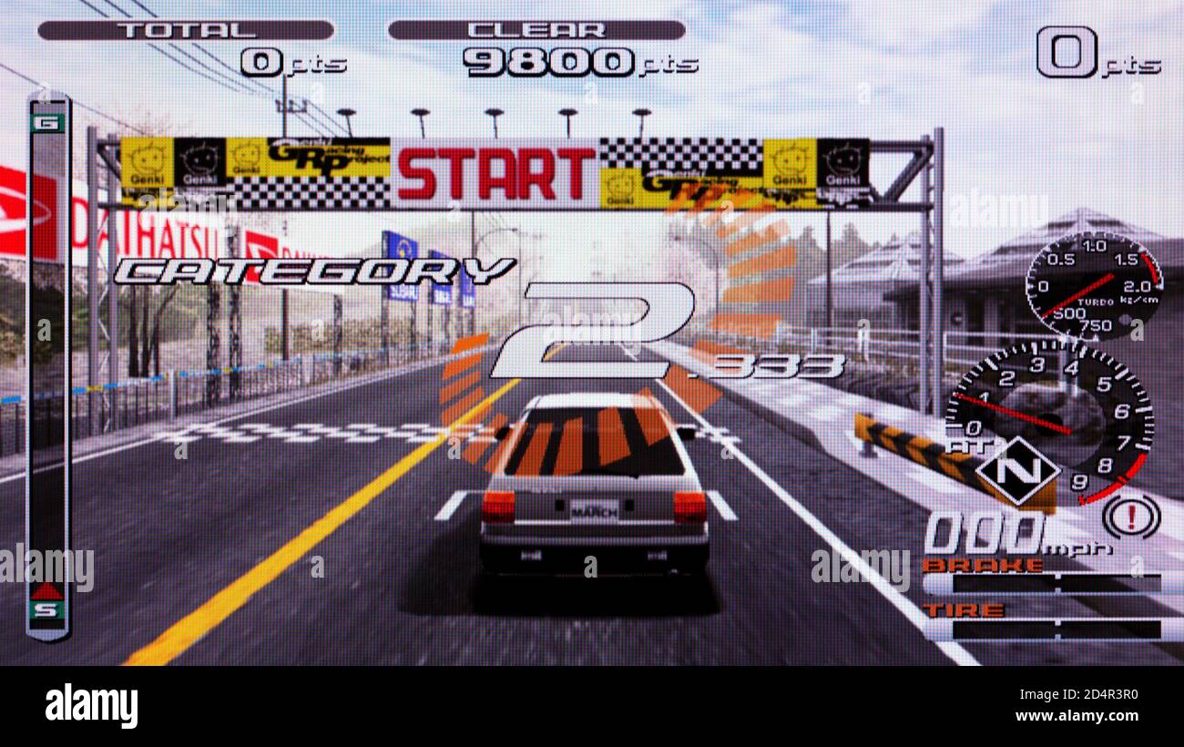 Tokyo Xtreme Racer Drift - Sony PlayStation 2 PS2 - Usage éditorial uniquement Banque D'Images