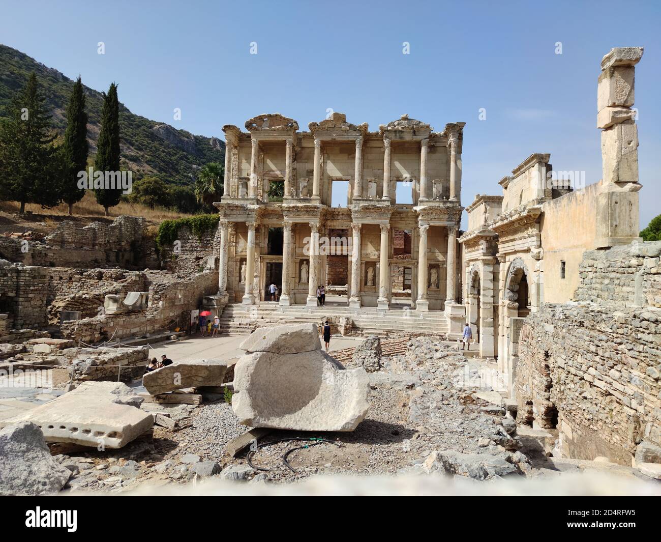 EFES Patrimoine mondial de l'UNESCO Banque D'Images