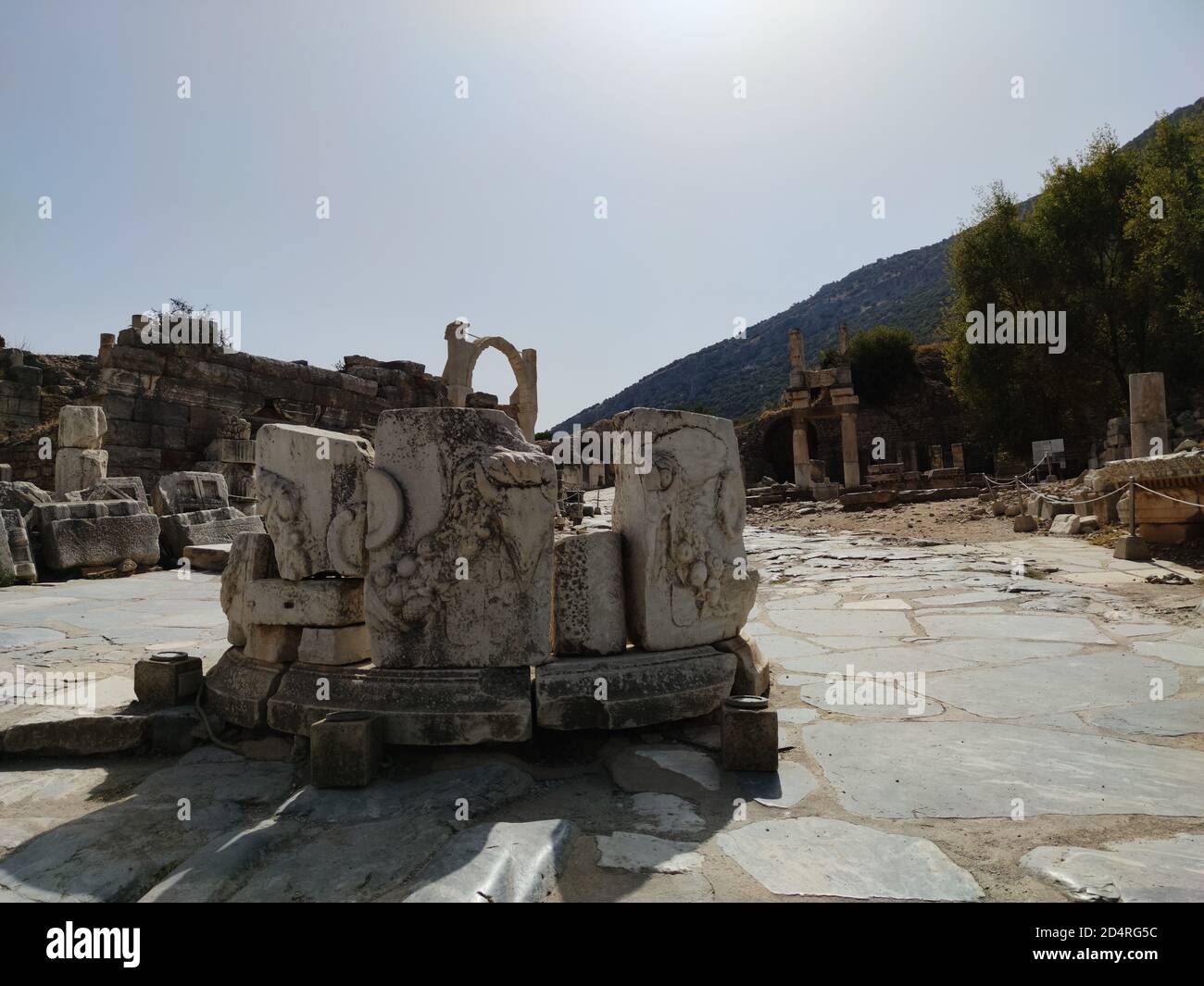 EFES Patrimoine mondial de l'UNESCO Banque D'Images