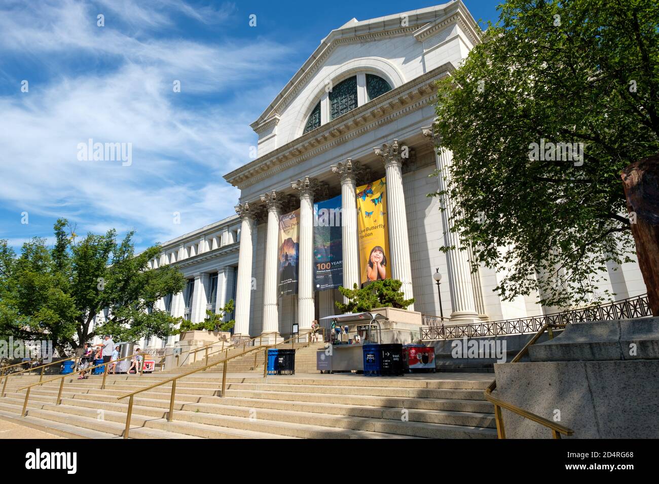 Le Musée national d'histoire naturelle du National Mall à Washington D.C. Banque D'Images