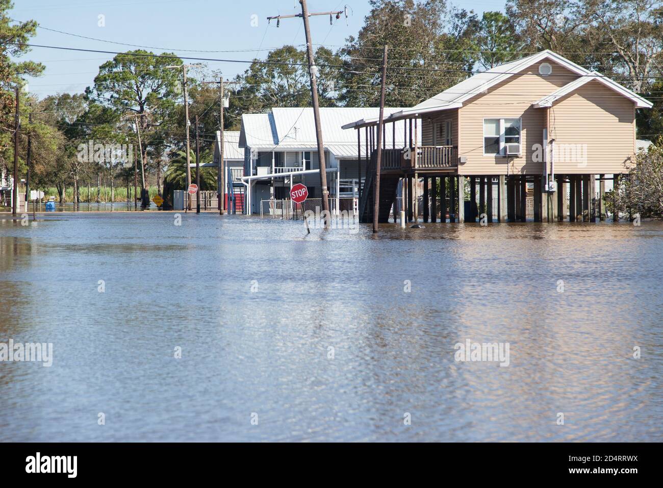 Delcambre, Louisiane, ÉtatsUnis. 9 octobre 2020. 10 octobre 2020