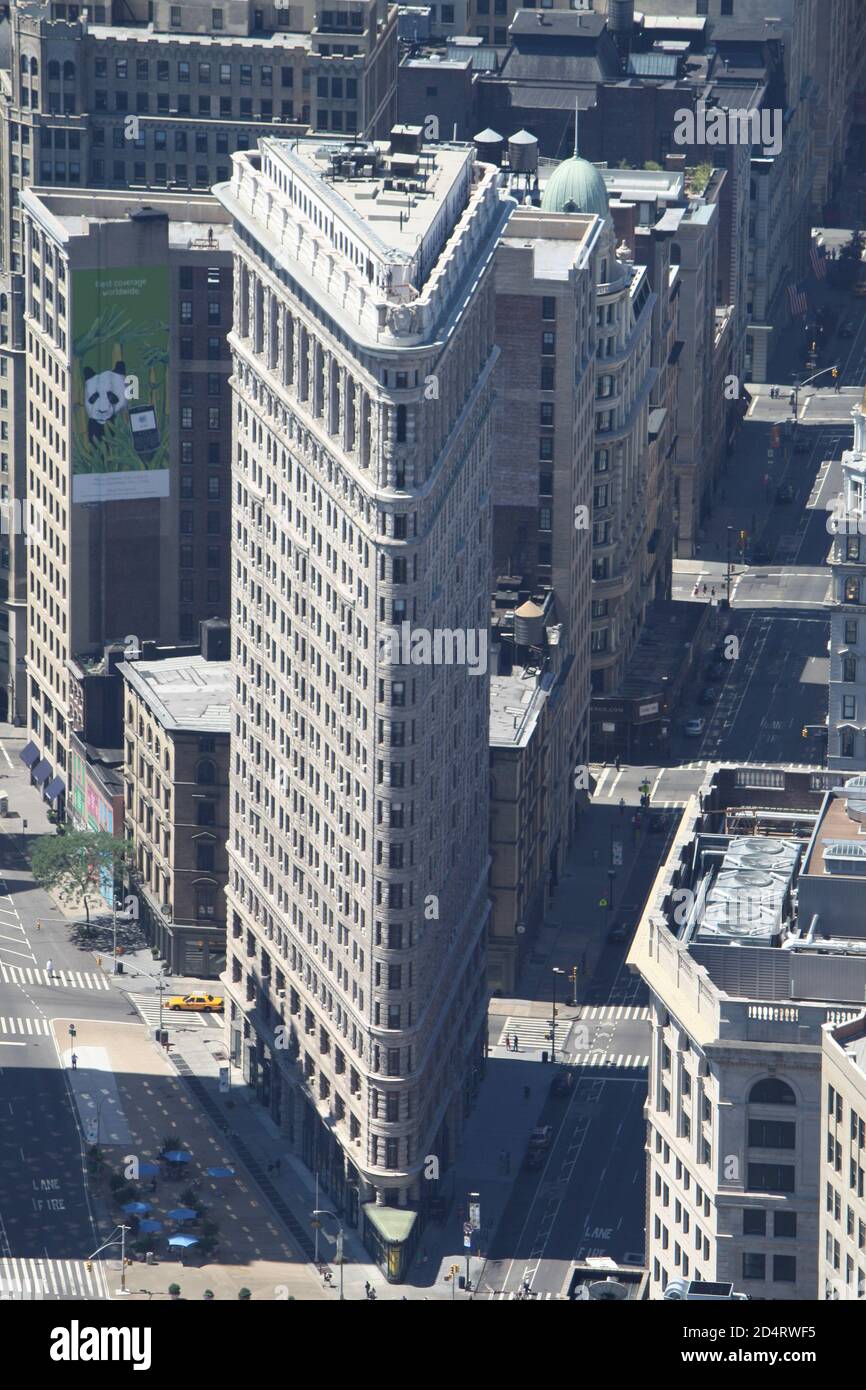 Flatiron Building New York Banque D'Images