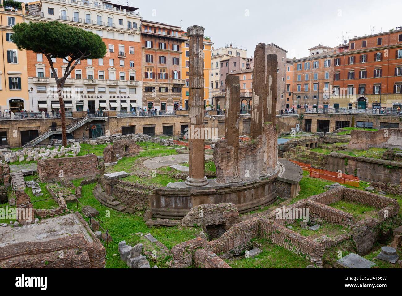 ROME, ITALIE - APRILL 21, 2019: Zone archéologique de Largo Torre Argentina. Rome Banque D'Images