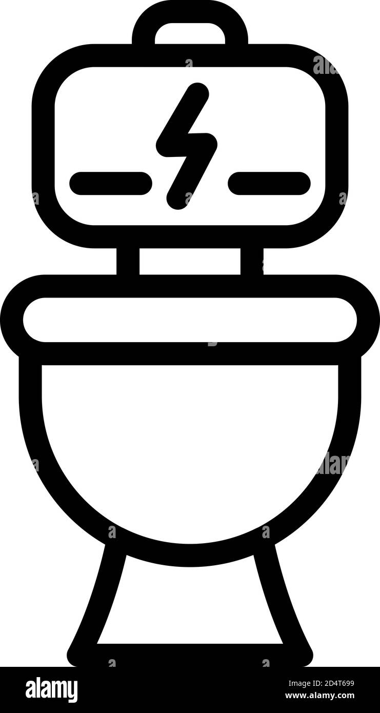 Icône probiotiques Flash, style de contour Illustration de Vecteur Icône probiotiques Flash, style de contour Illustration de Vecteur