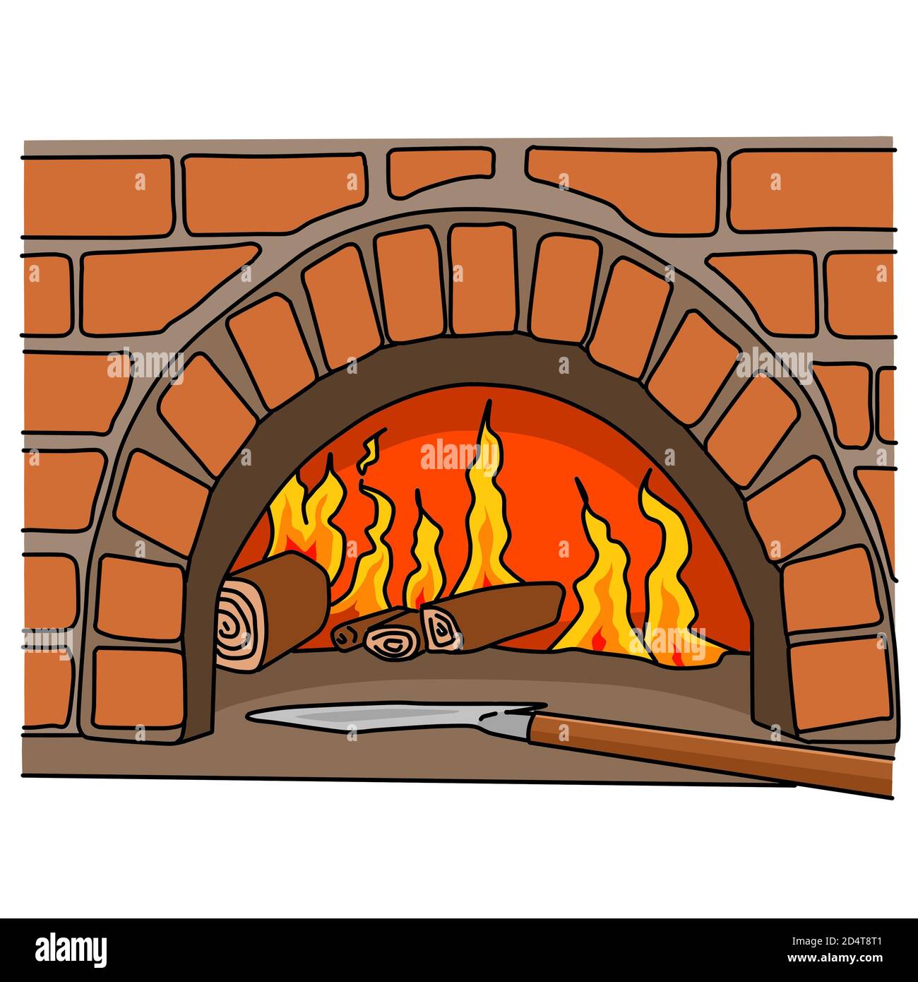 four à bois Banque D'Images four à bois Banque D'Images