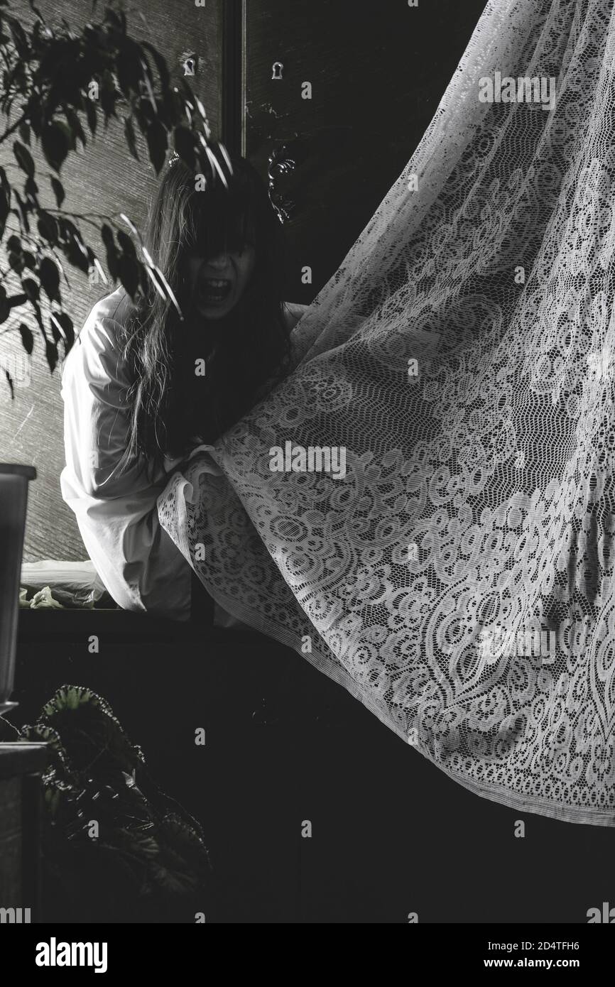Demon Possessed Banque D Image Et Photos Alamy