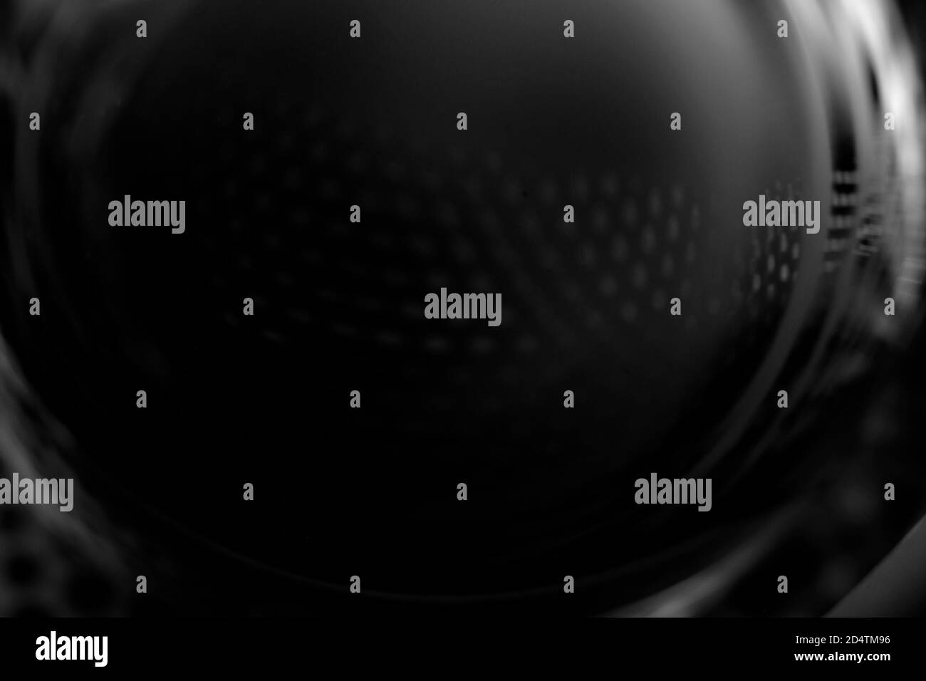 Arrière-plan noir abstrait flou. Fond noir minimaliste. Banque D'Images