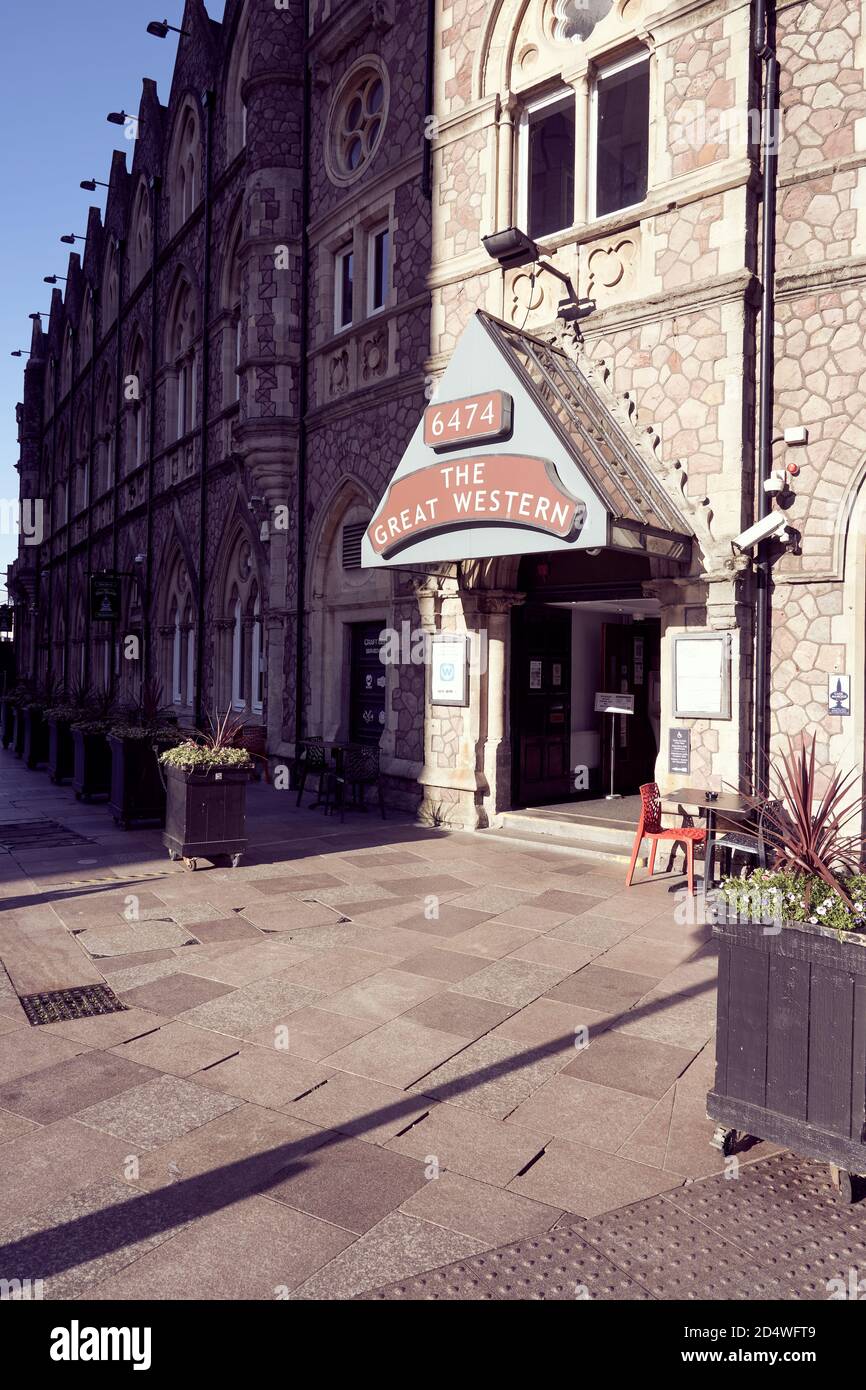 Pub The Great Western Wetherspoon, Cardiff, pays de Galles du Sud Banque D'Images
