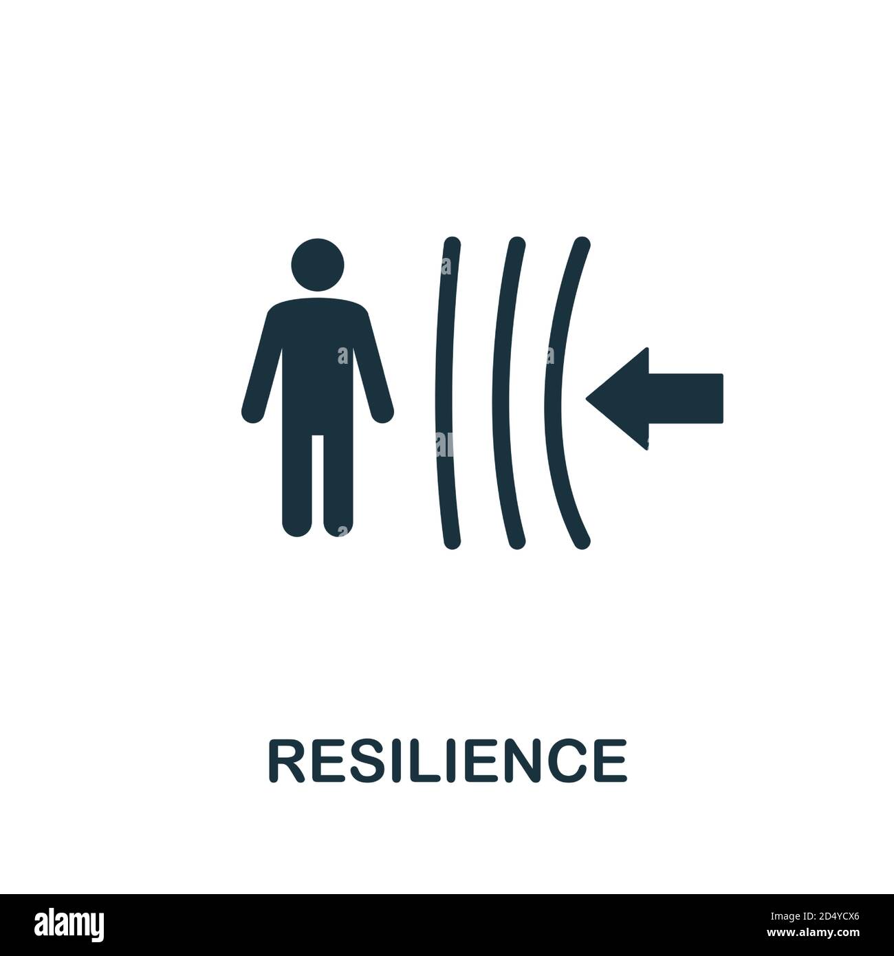 Icône résilience. Élément simple de la collection de compétences de la vie. Icône de résilience remplie pour les modèles, les infographies et bien plus encore Illustration de Vecteur Icône résilience. Élément simple de la collection de compétences de la vie. Icône de résilience remplie pour les modèles, les infographies et bien plus encore Illustration de Vecteur