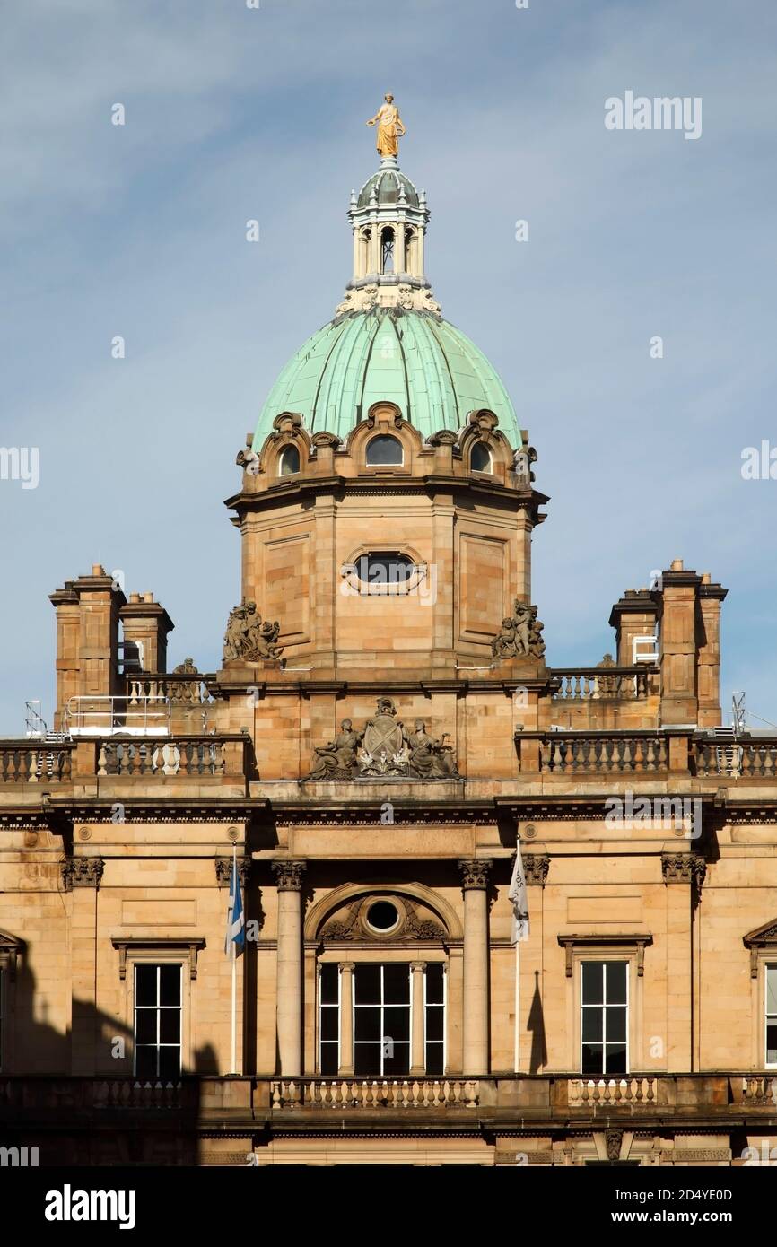 The Museum on the Mound / Bank of Scotland Foundation / Lloyds Banking Group HQ, North Bank Street, Édimbourg, Écosse. Banque D'Images