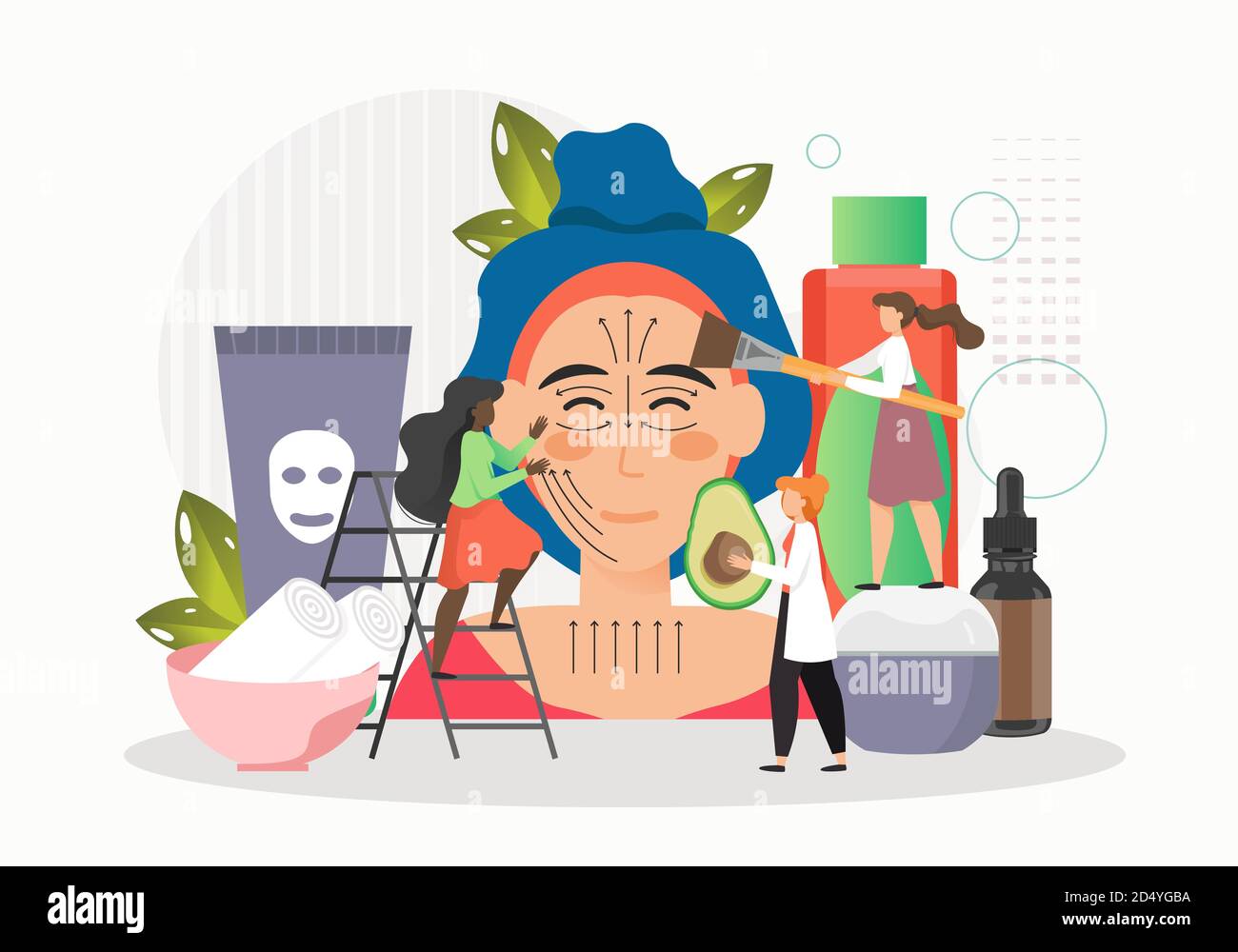 Femme Recevant Un Massage Du Visage Illustration Vectorielle Plate Procedure De Spa De Beaute Soin Du Visage Image Vectorielle Stock Alamy Femme Recevant Un Massage Du Visage Illustration Vectorielle Plate Procedure De Spa De Beaute Soin Du Visage Image Vectorielle Stock Alamy