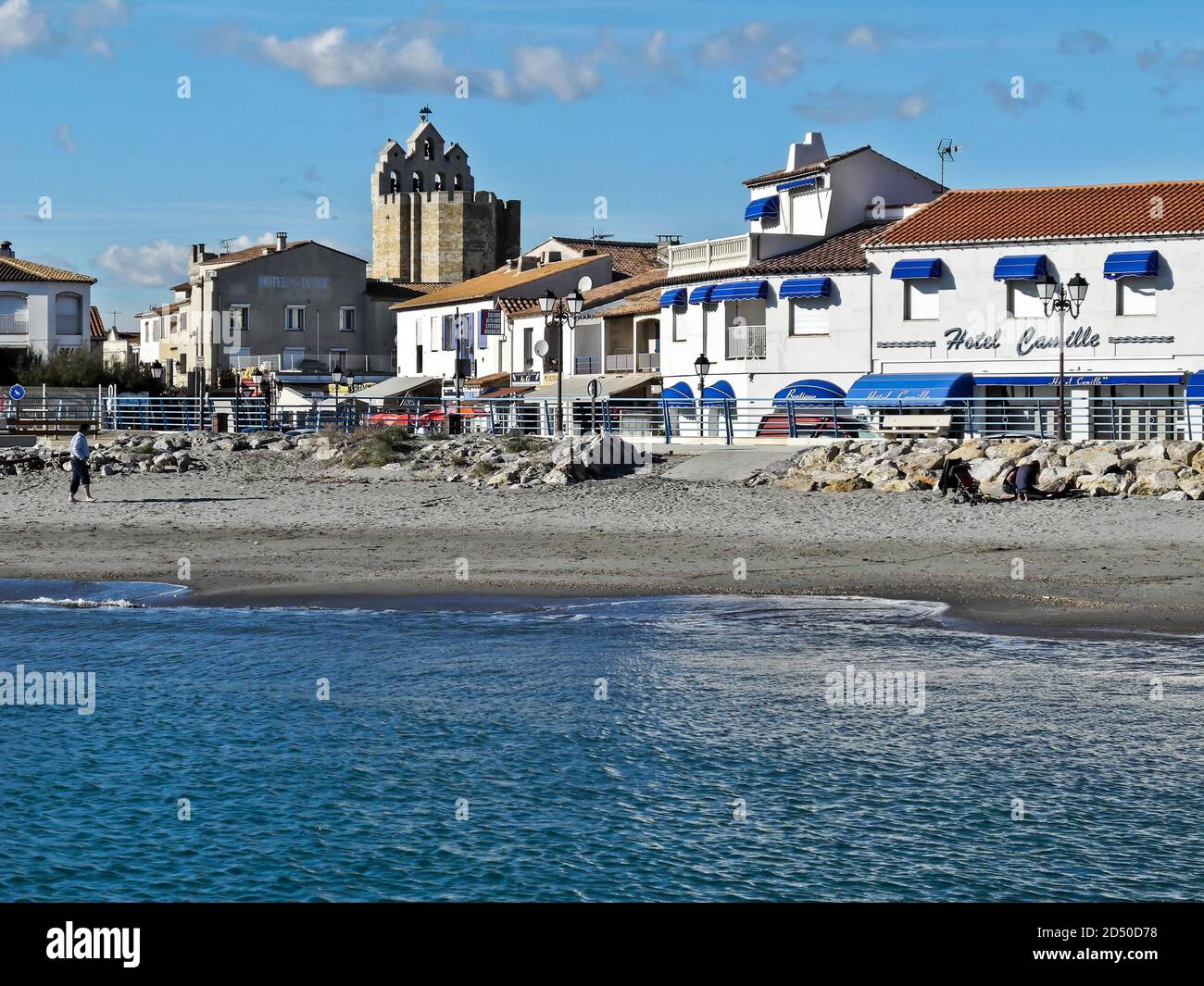 Camargue : Saintes marie des mer Banque D'Images