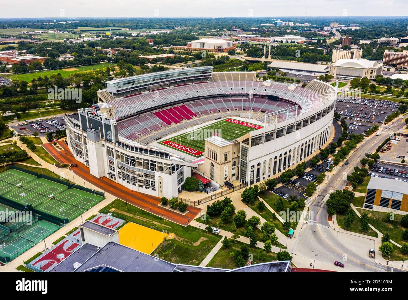 Ohio Stadium, Ohio State University, Columbus, Ohio, États-Unis Banque D'Images
