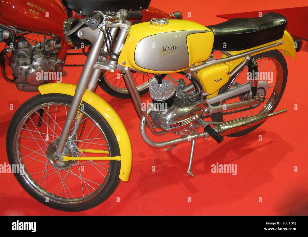 Vieille moto italienne: ITOM Astor Sport 50 cc (1962-1970) Banque D'Images