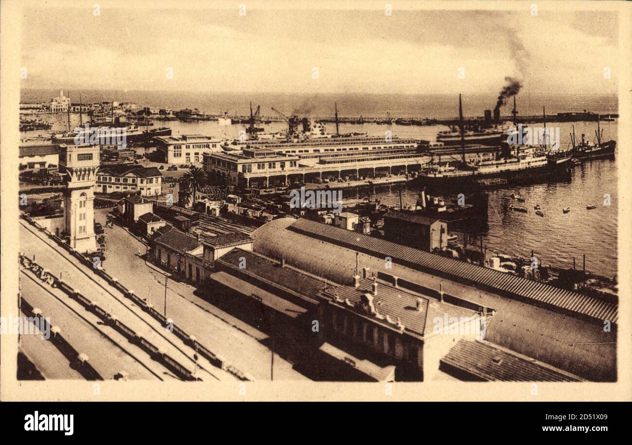 Algérie:Alger Ancienne Photo Stéréo S.I.P. Palais Consulaire