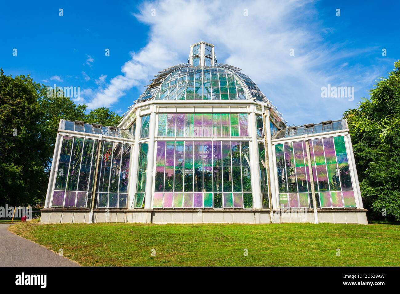 Jardin botanique de la ville de Genève en Suisse Banque D'Images