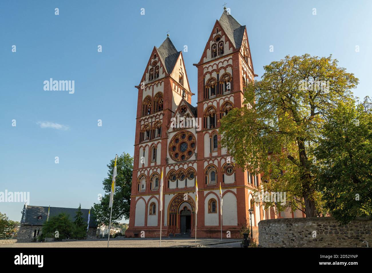 La cathédrale de Limbourg et de Lahn Banque D'Images