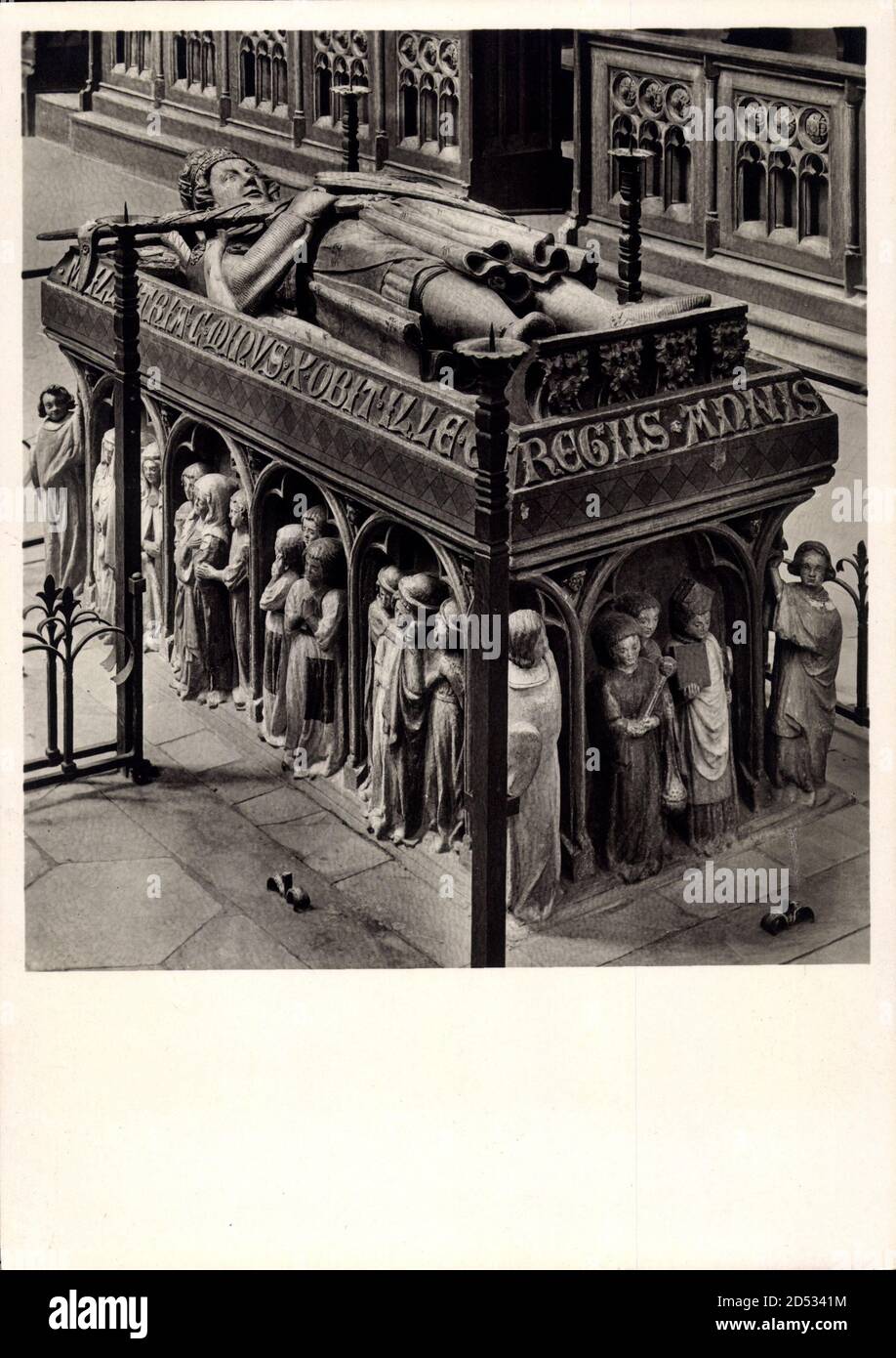 WROC?aw Breslau Schlesien, Kreuzkirche, Herzog Heinrich IV, Grabstätte | utilisation dans le monde entier Banque D'Images