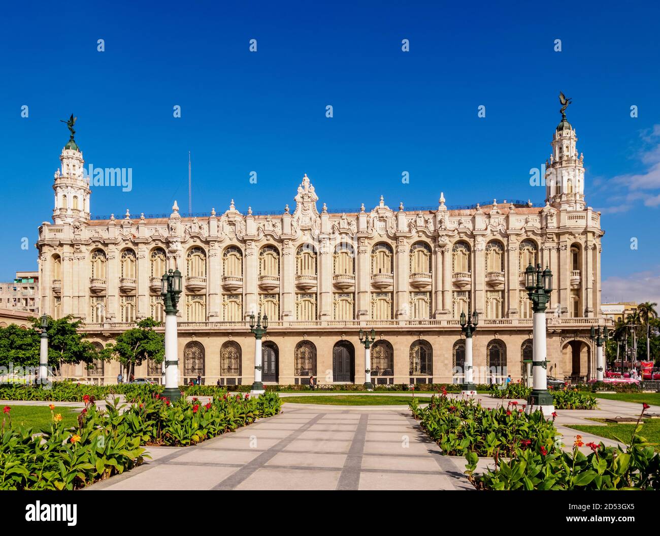 Gran Teatro Alicia Alonso, Grand Théâtre, la Havane, province de la Habana, Cuba Banque D'Images