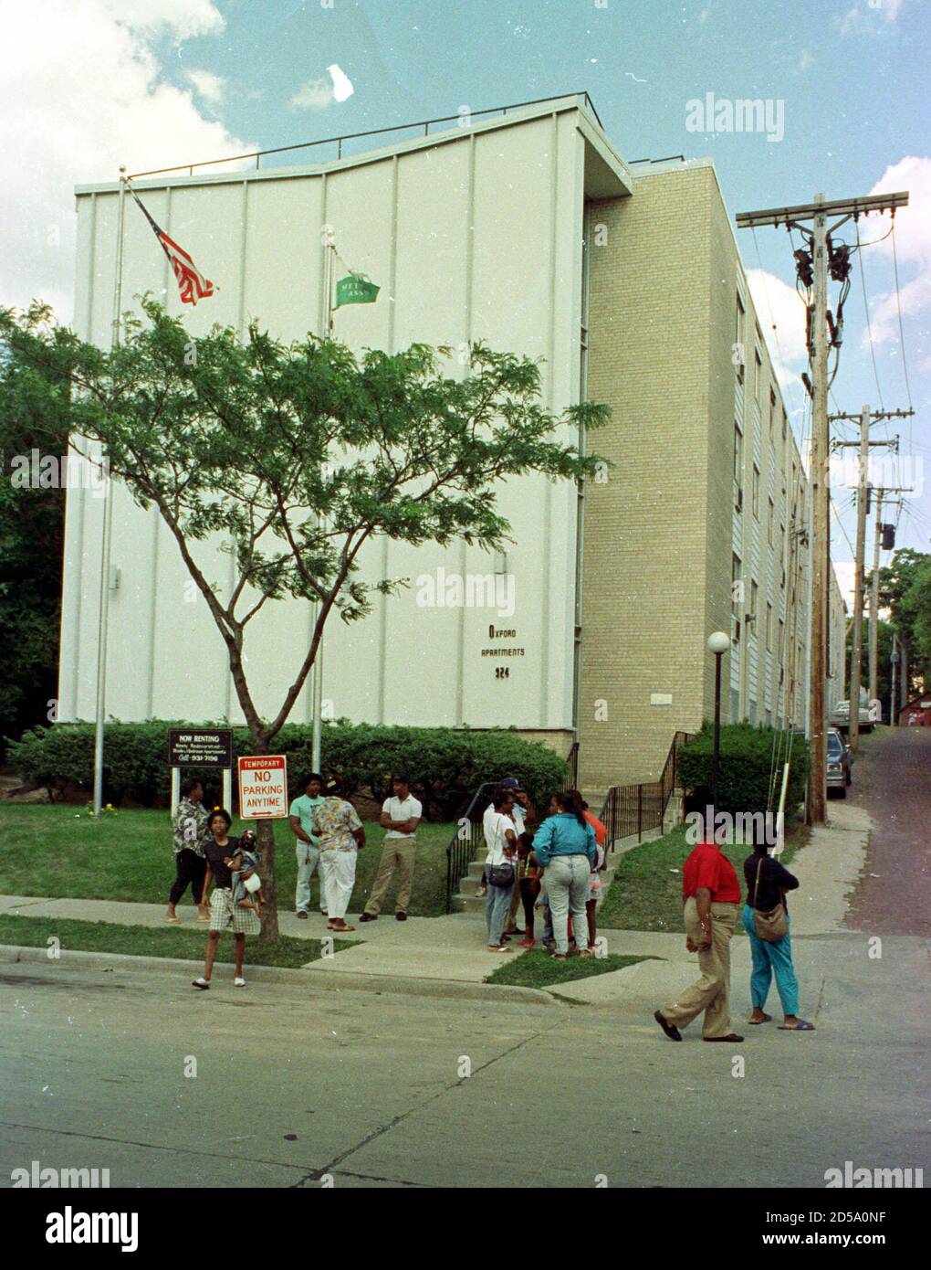 Cette photo de dossier prise le 24 juillet 1991 montre l'extérieur