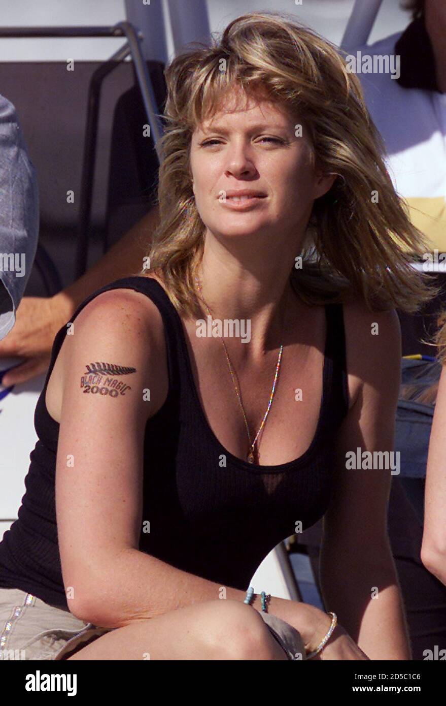 Rachel hunter wrist tattoo