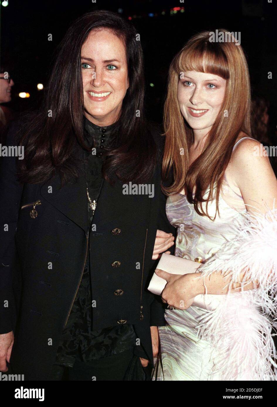 Actress China Kantner, (R) who has a supporting role in the new film