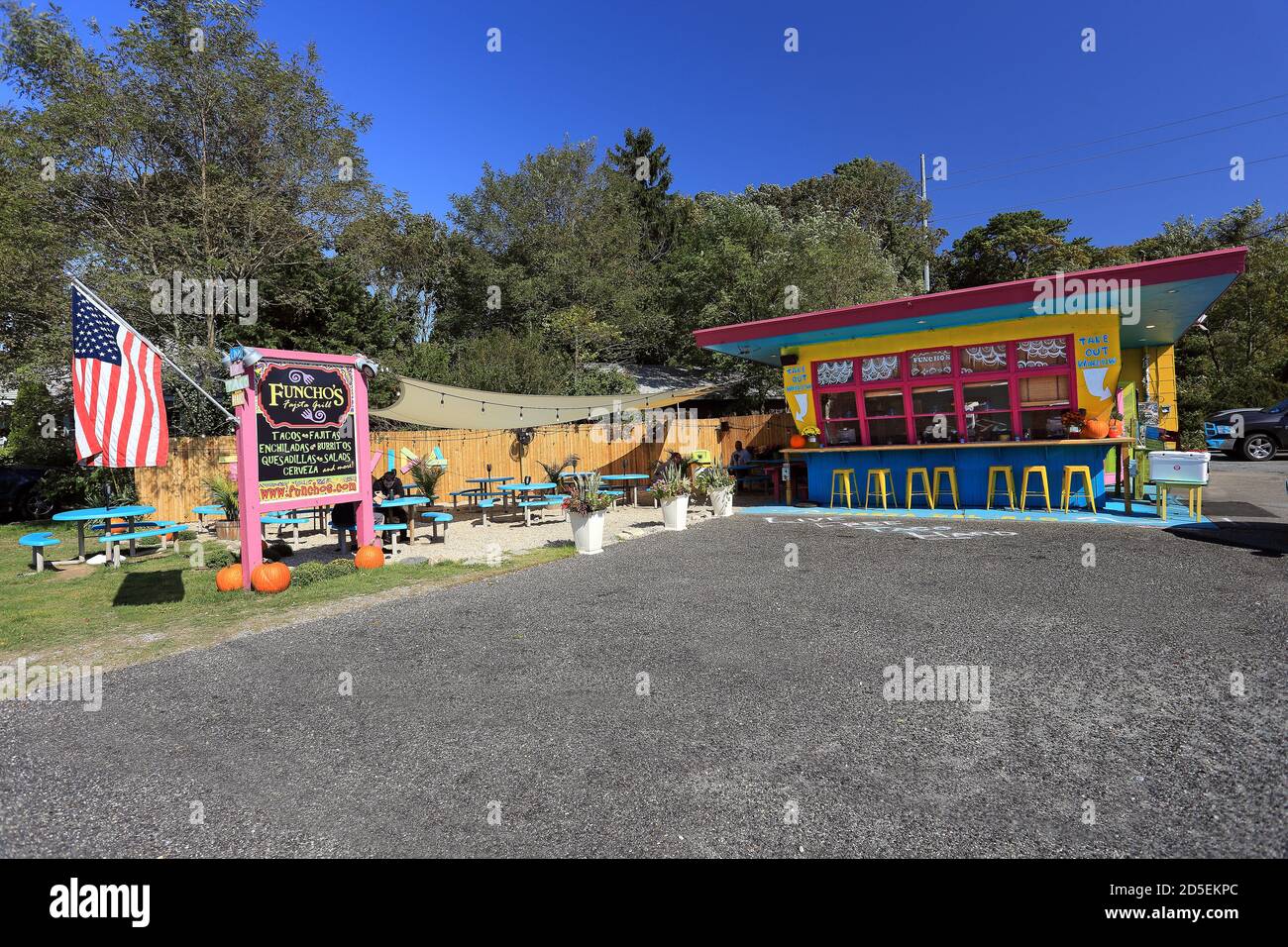 Funch's Fajita Grill Riverhead long Island New York Banque D'Images