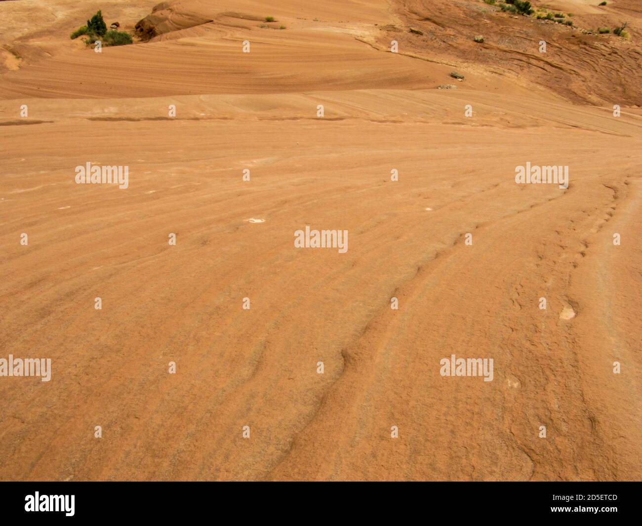 Crossbedding dans le membre orange de la pierre de l'Entrada grès à Moab, Utah, ouest des États-Unis Banque D'Images