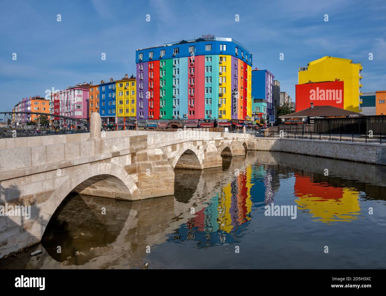 Quartier de Silivri d'Istanbul, Turquie Banque D'Images